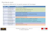 Physique du Bâtiment III – Cours 4 D r Jérôme KAEMPF Planning du cours Physique du Bâtiment III: Les parties opaques de lenveloppe CoursDateMatière du.