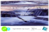 Gestion de la nappe alluviale de la Siagne Recherche bibliographique 2010 - 2011 Magali CORMERAIS - Ngoc Duong VO Master 2 Hydroprotech PolytechNice-Sophia.