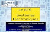 BTS SYSTEMES ELECTRONIQUES Le BTS Systèmes Electroniques Lindustrie électronique et numérique est le moteur de tous les grands projets économiques et sociétaux.