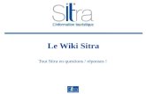Le Wiki Sitra Tout Sitra en questions / réponses !