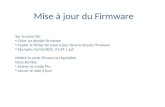 Mise à jour du Firmware Sur la carte SD: Créer un dossier firmware Copier le fichier de mise à jour dans le dossier firmware Exemple: Control602_V1.04.1.spf.
