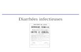 Diarrhées infectieuses. Microorganismes impliqués Origine virale la plus fréquente (culture bactériologique positive dans moins de 5% des cas de diarrhée)