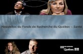 Texte Nouvelles du Fonds de Recherche du Québec – Santé