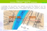 Étude du pont de Rouen Solutions techniques – Appuis et fondations Louvrage est en biais par rapport au lit du fleuve et il est nécessaire daligner les.
