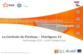 La Centrale de Ponteau – Martigues 13 Technologie CCG - Cycle Combiné Gaz