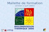 Mallette de formation version 1 (juin 2001). Pour : - la DGUHC du Ministère de lÉquipement des Transports et du Logement - lAgence de lEnvironnement et.