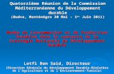 Quatorzième Réunion de la Commission Méditerranéenne du Développement durable (Budva, Monténégro 30 Mai - 1 er Juin 2011) Modes de Consommation et de Production.