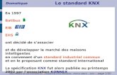 Le standard KNX Domotique  | Académie d'Aix-Marseille - Patrick ABATI – 2007 | page 1/30 En 1997 Batibus EIB EHS ont.