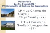 LP « Le Champ de Claye » Claye Souilly (77) LGT « Charles de Gaulle » Longperrier (77)