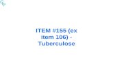 ITEM #155 (ex item 106) - Tuberculose. Figure 1 :histoire naturelle.