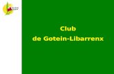 Club de Gotein-Libarrenx. Moi, Le fronton ARRABOTÜA.