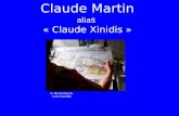Claude Martin alia s « Claude Xinidis » © Photo Pierre-Yves Csinidis.