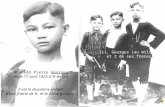 HOAREAU Pierre Georges Né le 17 avril 1925 à St-Benoît Il est le deuxième enfant dune fratrie de 9, et le 2ème garçon. Ici, Georges (au milieu) et 2 de.
