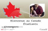 Bureau international des services fiscaux Bienvenue au Canada Étudiants étrangers.