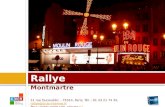Montmartre Rallye 51 rue Ducouédic – 75014, Paris, Tél. : 01 43 21 74 35, rallye@club-internet.frrallye@club-internet.fr Pour visiter notre site, cliquez.