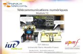 Nicolas Fourty – fourty@iut-  Denis Genon-Catalot – denis.genon@iut-valelnce.fr Télécommunications Télécommunications numériques Module T2 IUT