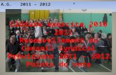 A.G. 2011 – 2012 ° Clôture exercice 2010 - 2011 Renouvellement du Conseil Syndical Prévisions 2011 – 2012 Points de vote.
