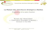 Maison des chercheurs étrangers : Proposition dun Plan dAction Aspasia NANAKI - Vendredi 12 mai 2006 Bureau de lAssociation « Chercheurs Étrangers à Nantes.