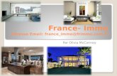 France- Immo Adresse Email: france_immo@frimmo.com.fr Par Olivia McConney.