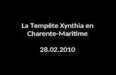 La Tempête Xynthia en Charente-Maritime 28.02.2010.