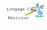 Langage C Révision. #include int main() { printf("Hello world!\n"); return 0; }