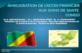 Dr H. DIDI-NGOSSAKI 1, Dr J. ANGOUONO-MOKE², Dr A. LOUSSAMBOU 3 1 Ministère de la Santé et de la Population, 2 Direction Départementale de la Santé Brazzaville,