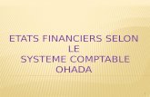 1. 1. GENERALITES 1.1. OBJECTIFS DES ETATS FINANCIERS Les états financiers ont pour objectif de fournir une information sur la situation financière, la.