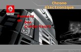 Le tachygraphe électronique 02/04/05 Page 1 Chrono électronique Formation Des Conducteurs.