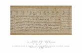 Bandelette de momie d'Abérouaï IIIe ou IIe siècle avant J.-C., époque ptolémaïque lin H. : 0,16 m. ; l. : 1,31 m. Ces bandelettes portent les chapitres.