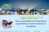 Suivi quotidien et évaluation qualitative dune ressource humaine CONSEILLER TECHNIQUE CYNOTECHNIQUE - CYN 3 MAJ 01/10/08 Cdt PAGANON E 01/20.