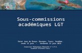 Sous-commissions académiques LGT Saint Jean de Braye, Bourges, Tours, Vendôme. Jeudi 13 juin – Vendredi 14 juin 2013 Inspection Pédagogique Régionale d.
