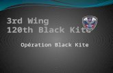 Opération Black Kite. Suite à des missions de reconnaissances effectuées par nos services de renseignements, les responsables du pays voisin ont autorisé