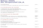 Bilan 2005 du dispositif DLA Introduction page 1 Couverture territoriale et identité des structures supports Les bénéficiaires de lactivité Lemploi dans.