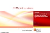 05 Marché monétaire Lecture Le site internet de la Banque du Canada: . ca . ca GSF-3100 – Marché des capitaux 05 Marché