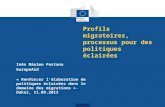 Profils migratoires, processus pour des politiques éclairées Inês Máximo Pestana EuropeAid « Renforcer lélaboration de politiques éclairées dans le domaine.