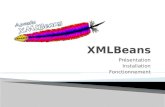 Présentation Installation Fonctionnement. XMLBeans a été à l'origine créé pour répondre aux besoins des développeurs, en particulier David Bau. Ils avaient.