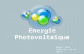 Energie Photovoltaïque Miguel Arpa Valentina Torres 2de A.
