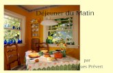 Déjeuner du Matin par Jacques Prévert. Il a mis le café Dans la tasse.