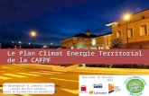 Le Plan Climat Energie Territorial de la CAFPF Jeanne Barseghian & Ludovic Schneider alter-éc(h)o conseil Conseil & Formation en Durabilité Jeanne Barseghian.