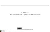 INF3500 : Conception et implémentation de systèmes numériques  Pierre Langlois Cours #3 Technologies.