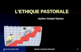 05 au 07 octobre 2006 Rentrée Pastorale 2006-20071 LETHIQUE PASTORALE Apôtre Gnépé Marius.