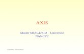 A. Roussanaly - Université Nancy2 AXIS Master MIAGE/SID – Université NANCY2.