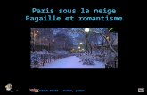 Edith Piaff - Padam, padam Paris sous la neige Pagaille et romantisme.