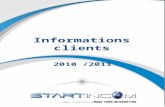 2010 /2011 . Positionnement & Offres Startincom est une agence conseil en communication, spécialisée dans les relations presse et la.