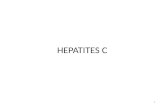 1 HEPATITES C. 2 Virus de lhépatite C Années 70, la sérologie HAV et HBV a permis de montrer que 90% des hépatites post-transfusionnelles étaient nonA.