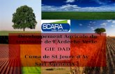 Développement Agricole du territoire de lArdèche Verte GIE DAD Cuma de St Jeure dAy Sarl AgritexiA.