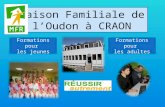 Maison Familiale de lOudon à CRAON Formations pour les jeunes Formations pour les adultes.