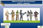Alliance Emploi-Environnement AXE 3 - Déchets 1. Le contexte de la Région de Bruxelles-Capitale LAlliance constitue un des cinq domaines du Pacte de Croissance.