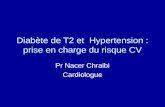Diabète de T2 et Hypertension : prise en charge du risque CV Pr Nacer Chraibi Cardiologue.