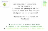 Olivia FABRI & Pascal MARCHAND LERASS / IUT Information & communication Université de Toulouse 3 – Paul Sabatier COMPORTEMENTS ET MOTIVATIONS AU TRI SELECTIF.